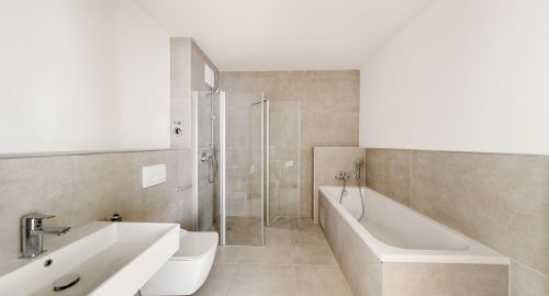 Kirchheim Innenaufnahmen Neubau Bad